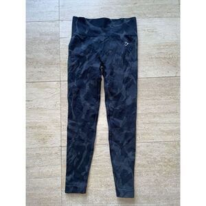 Gymshark  Adapt Camo Seamless Cycling Pants‎ Size See Measurement